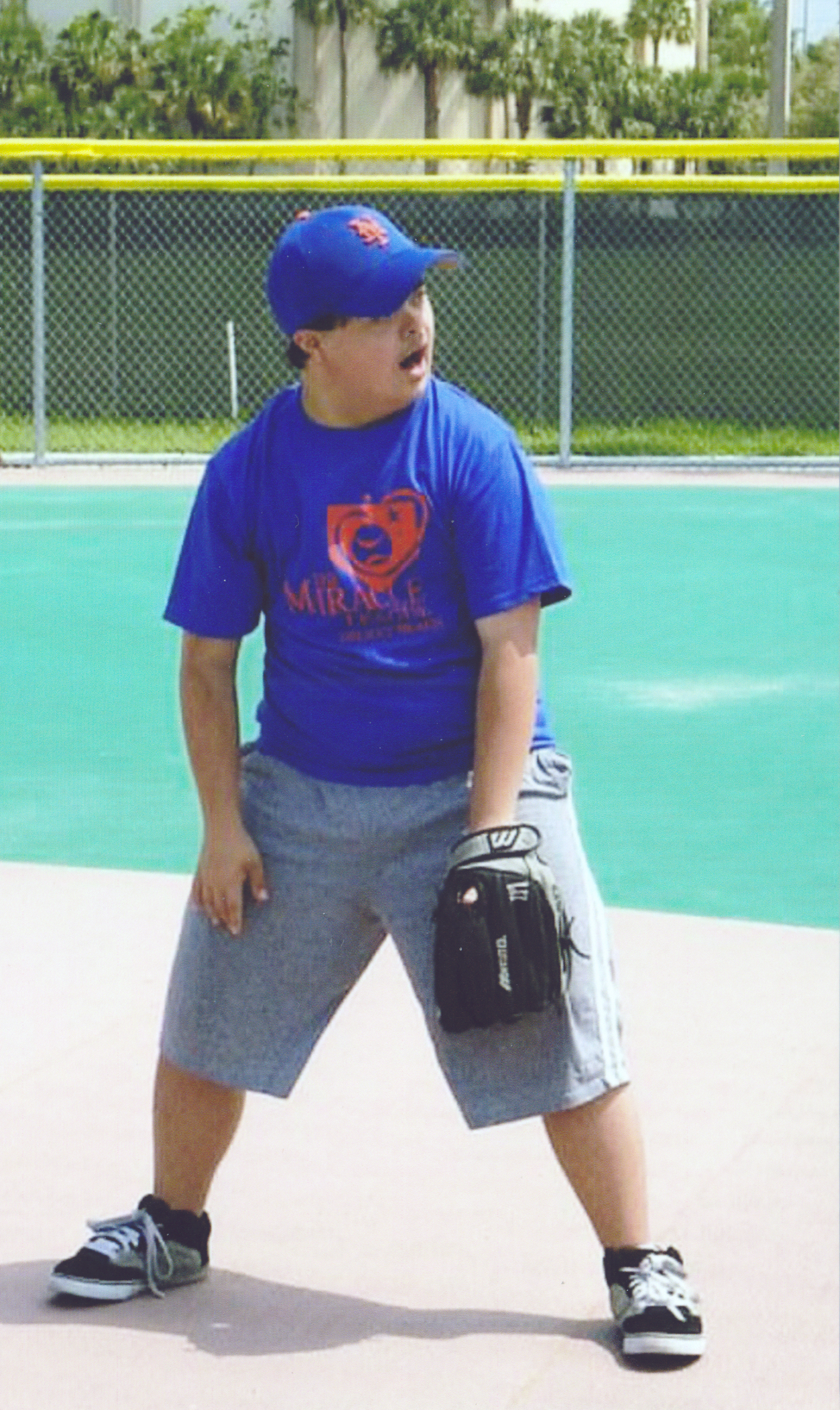 Alex at Spring 2015 Miracle League